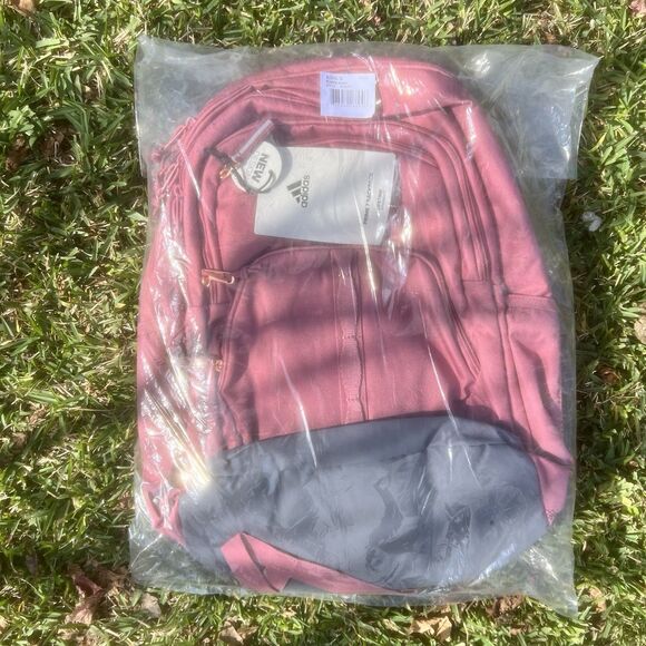 NEW Adidas Prime 7 Backpack Brasilia Student Hustle Sport Classic 3S Crimson - Picture 2 of 4